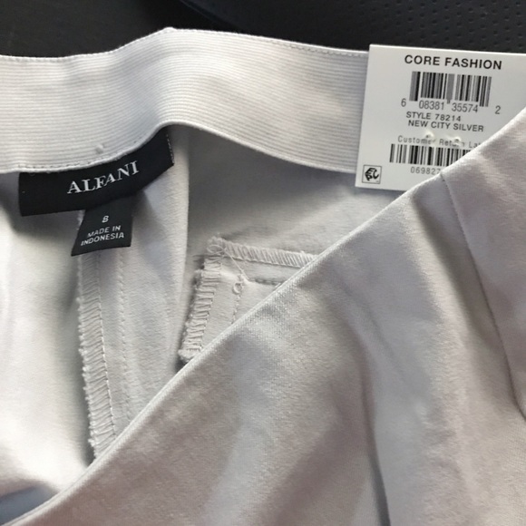 NWT Alfani Womens Skinny Ankle Dress Pants Size 8 - Picture 2 of 3